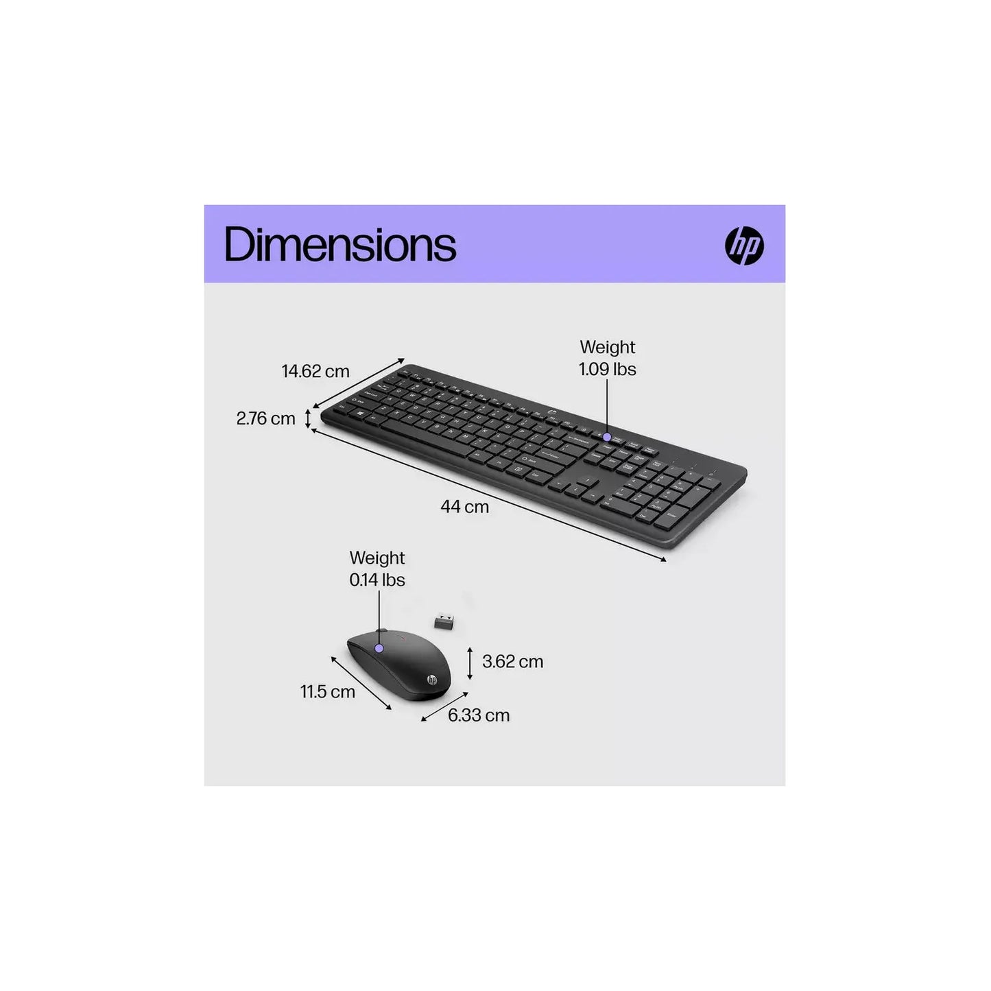 HP 235 Wireless Mouse and Keyboard